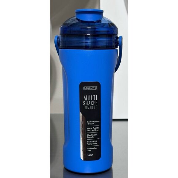 BruMate 26oz MultiShaker, AZURE BLUE - Picture 2 of 7